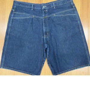Sz 42-MARITHE FRANCOIS GIRBAUD DENIM JEAN SHORTS 100% COTTON DENIM MFG Sz 42